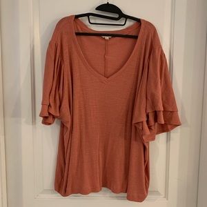 Puffy sleeve t shirt